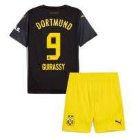 Dres Borussia Dortmund Serhou Guirassy #9 Gostujuci za djecu 2024-25 Kratak Rukav (+ kratke hlače)